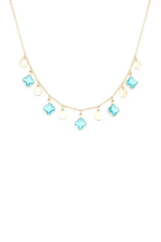 Moroccan Dainty Dangle Necklace