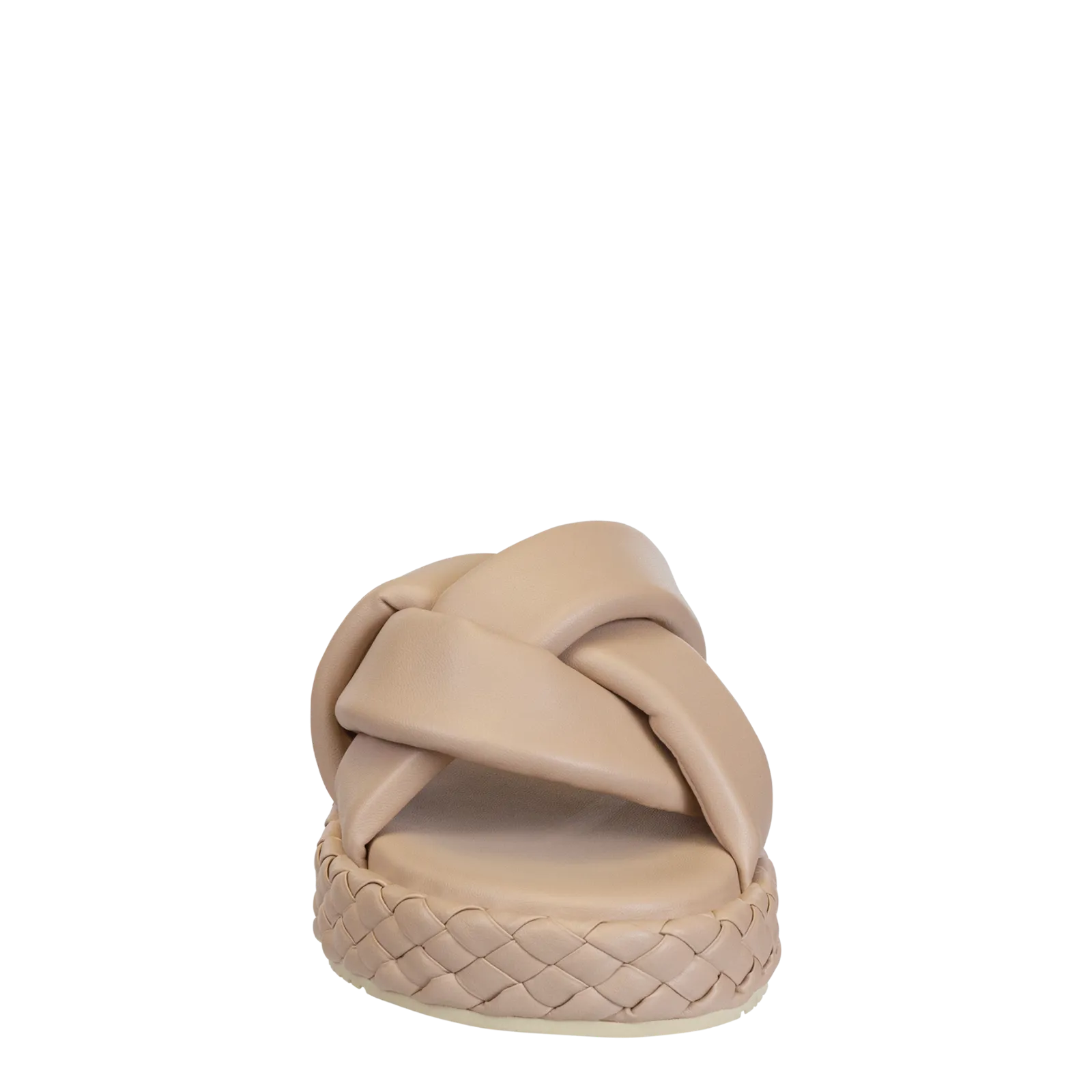 NAKED FEET - CUPRO in NUDE Platform Sandals