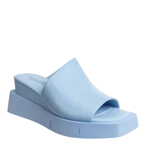 NAKED FEET - INFINITY in LIGHT BLUE Wedge Sandals