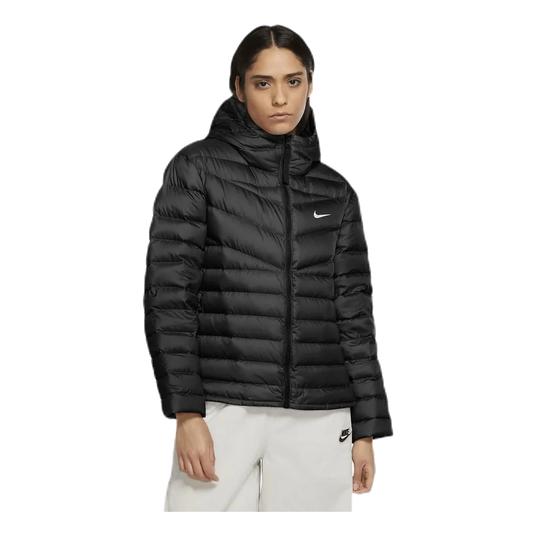 Nsw Wr Lt Wt Dwn Jkt White/Black