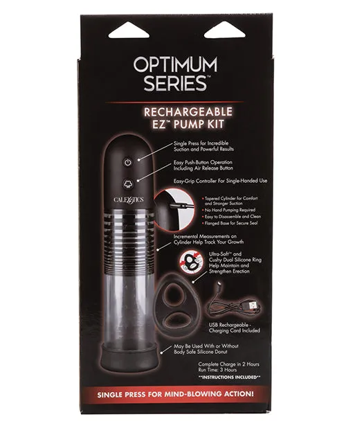 Optimum Series Rechargeable EZ Pump Kit - Clear