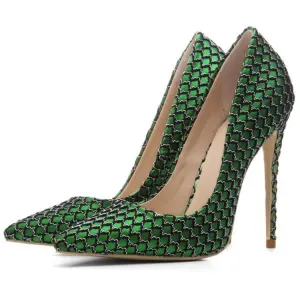 Point Toe Ankle Sexy Close Toe Stiletto Heel Pumps