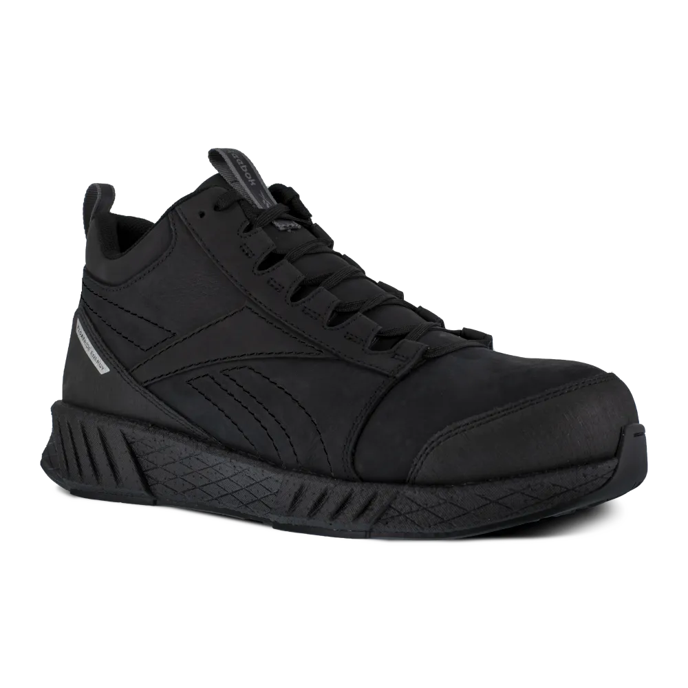 Reebok Fusion Formidable Athletic Composite Toe Work Mid Cut RB4301 - Black - Men