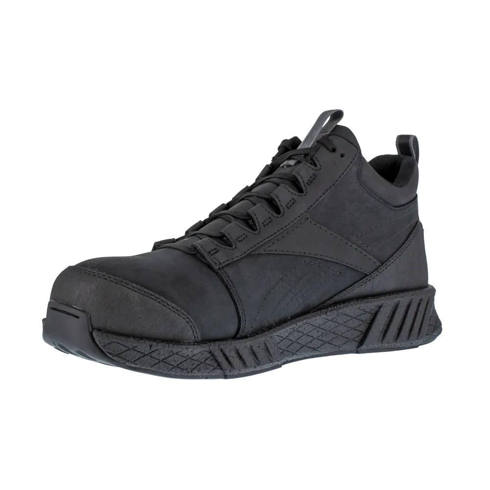 Reebok Fusion Formidable Athletic Composite Toe Work Mid Cut RB4301 - Black - Men