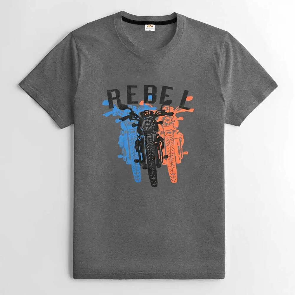 Richman Men's Rebel Printed Short Sleeve Tee Shirt