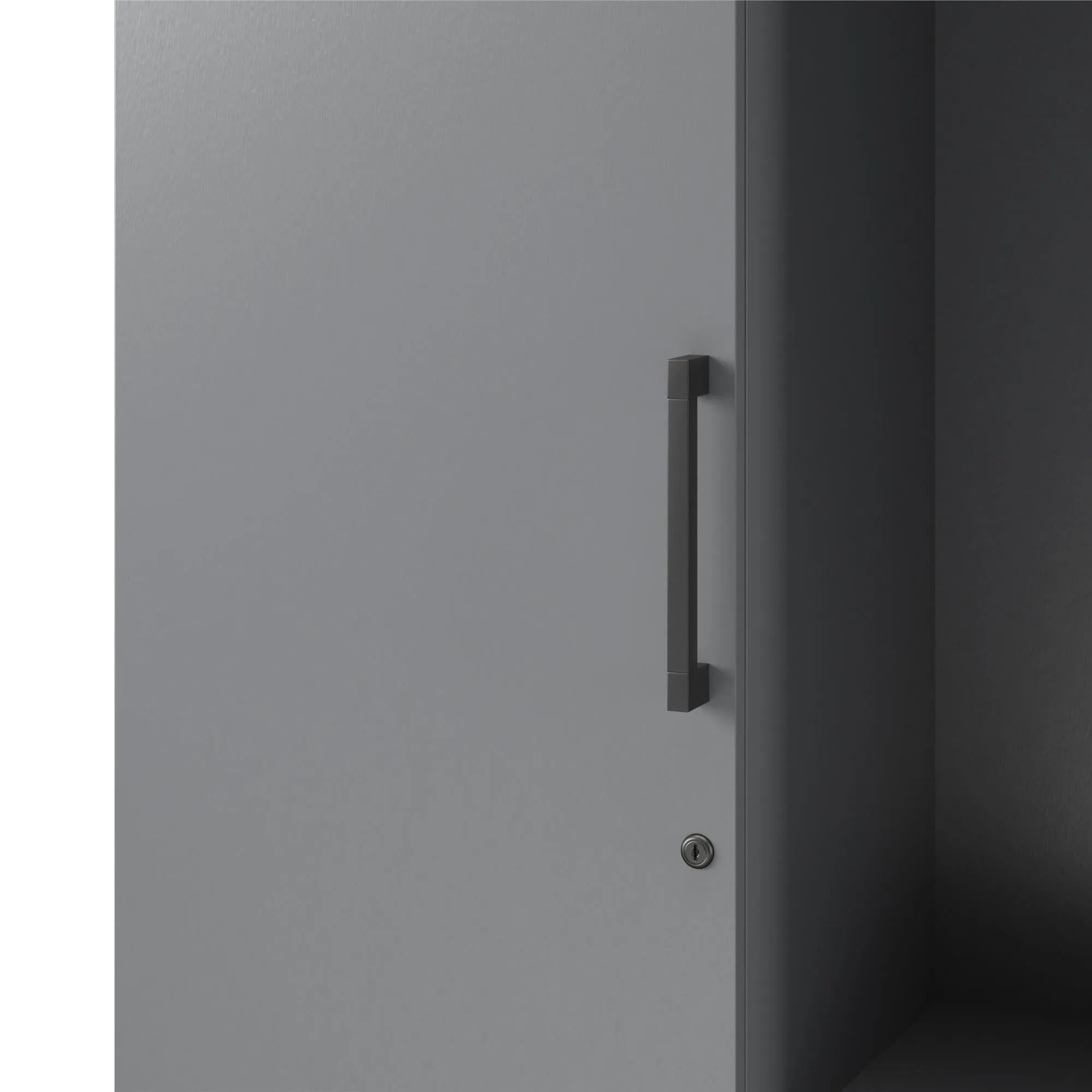 Shelby Tall Garage Cabinet with 1 Door & Hang Rod