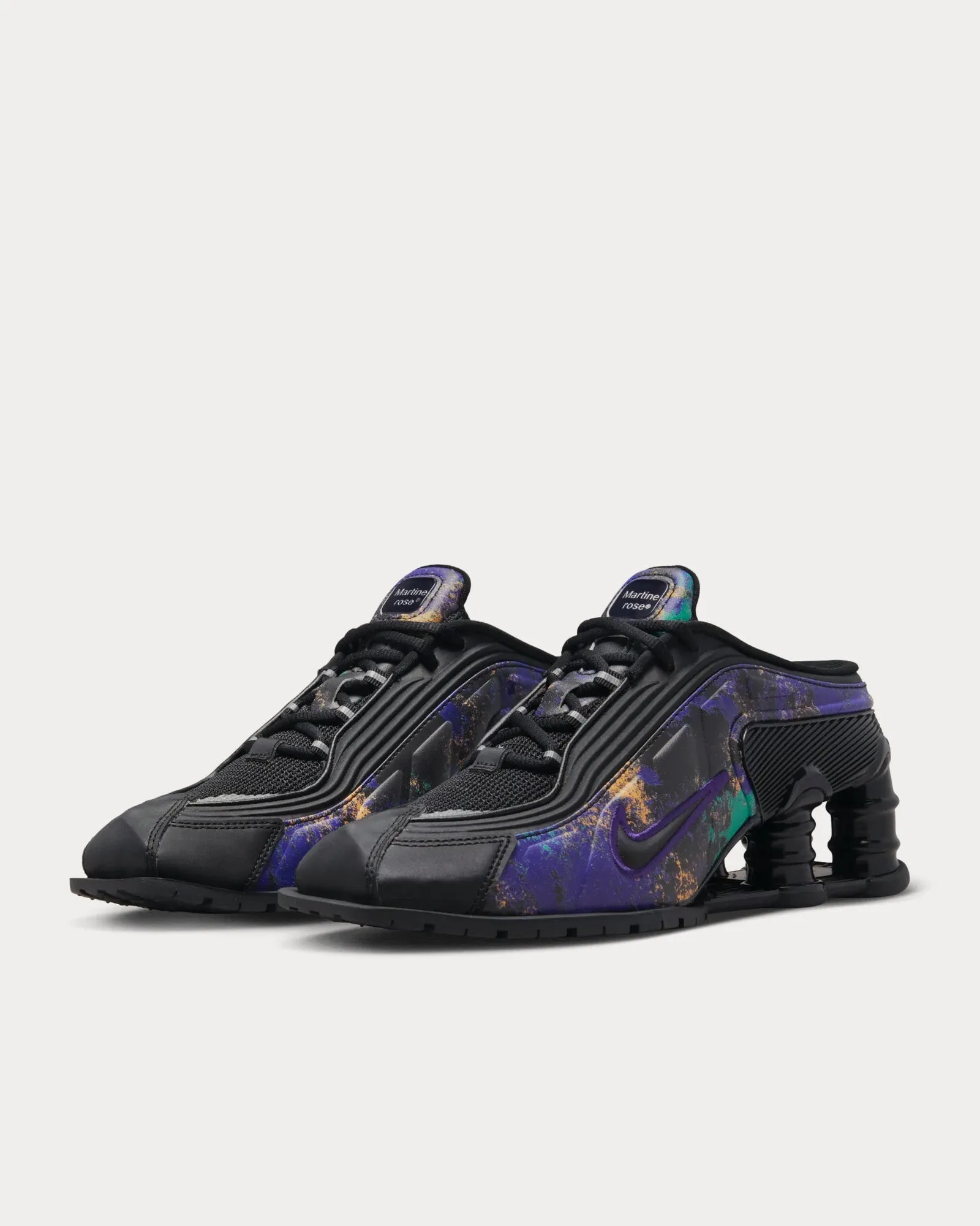 Shox MR4 Black Multi Low Top Sneakers
