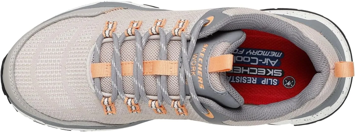 Skechers Women's D'lux Journey Sr-Nixxy Carbon Nano Comp Toe Sneaker