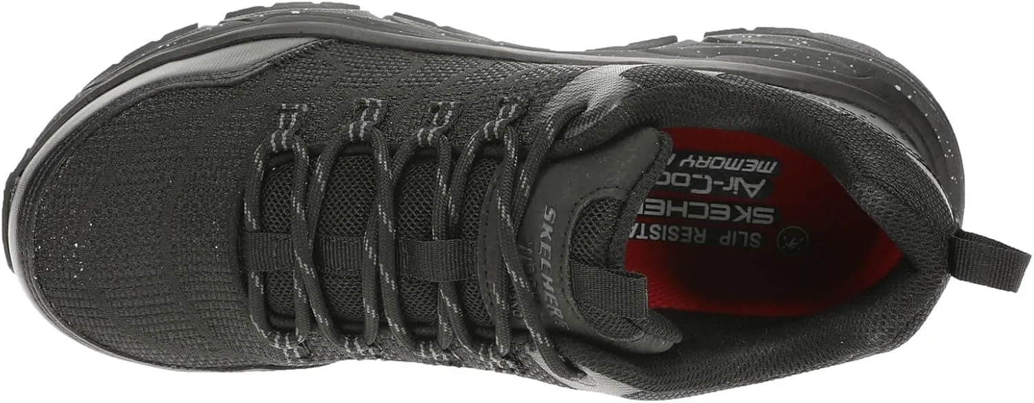 Skechers Women's D'lux Journey Sr-Nixxy Carbon Nano Comp Toe Sneaker