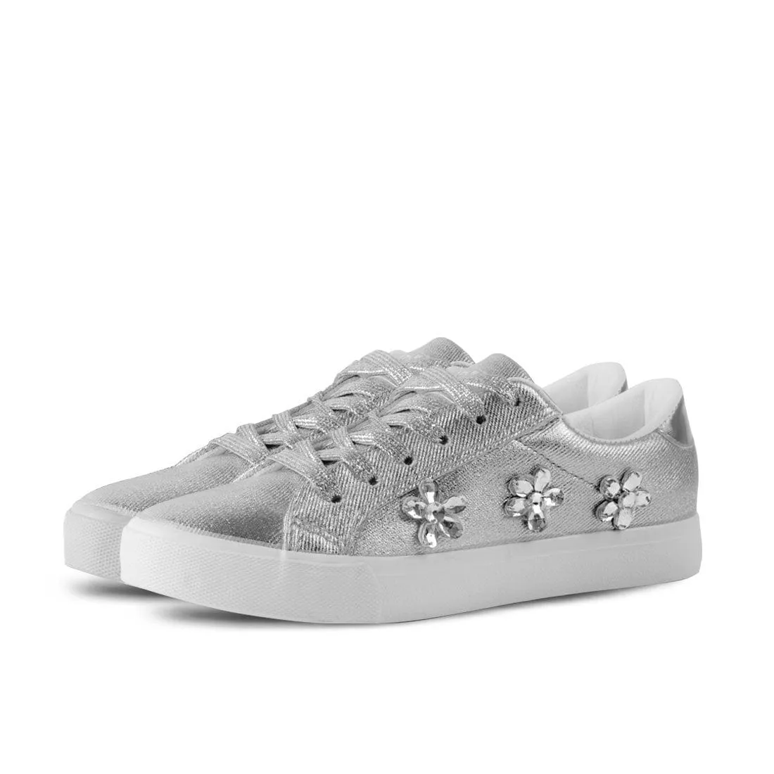 Sneakers Bloom Silver
