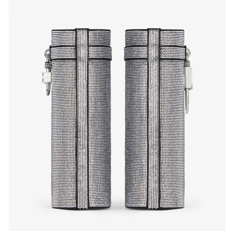 Sparkling Lock Buckle Fish Mouth Wedge Sandals