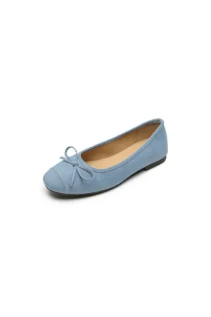 Square Toe Flats Slip-Ons