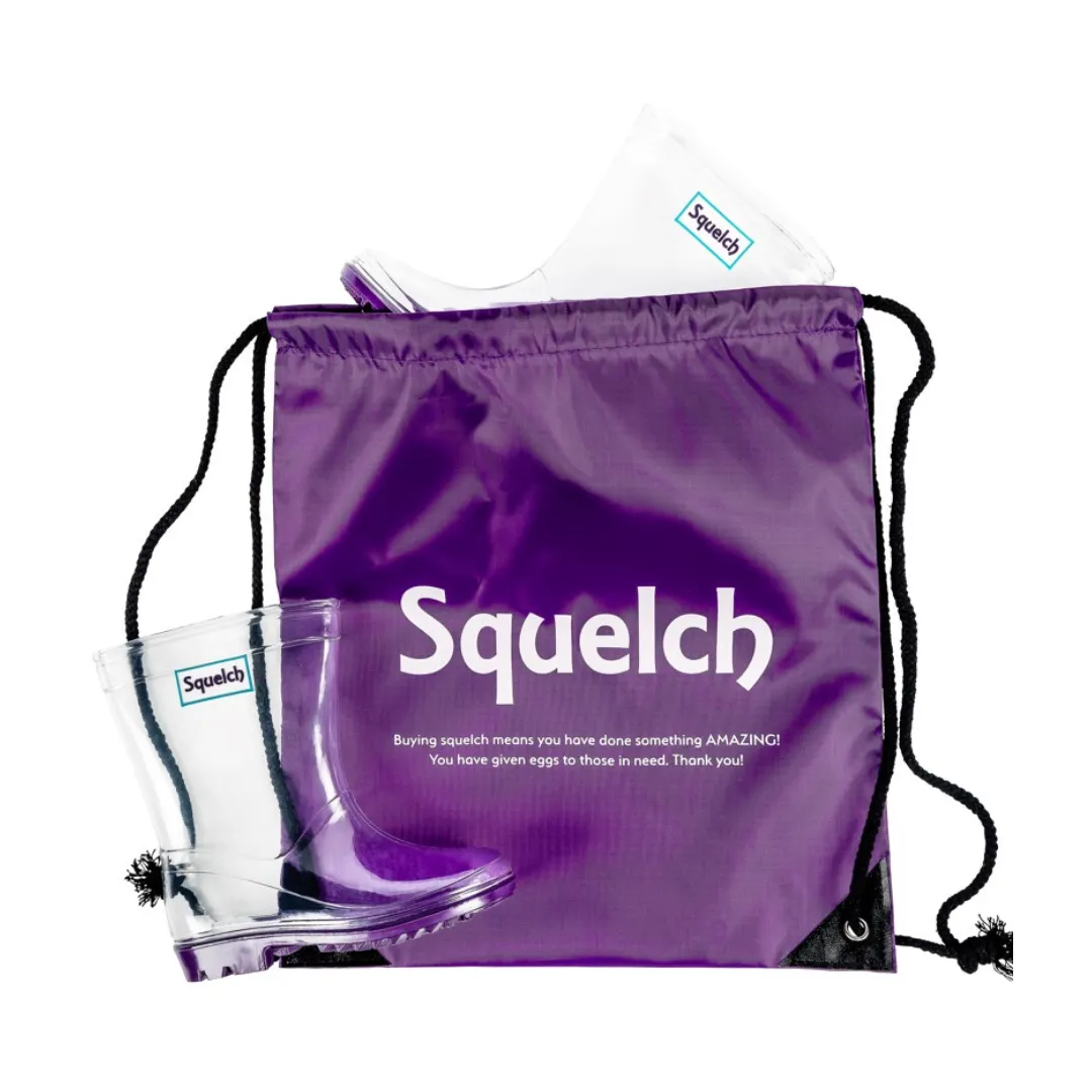 Squelch Minis Clear Wellies Size 30 EU