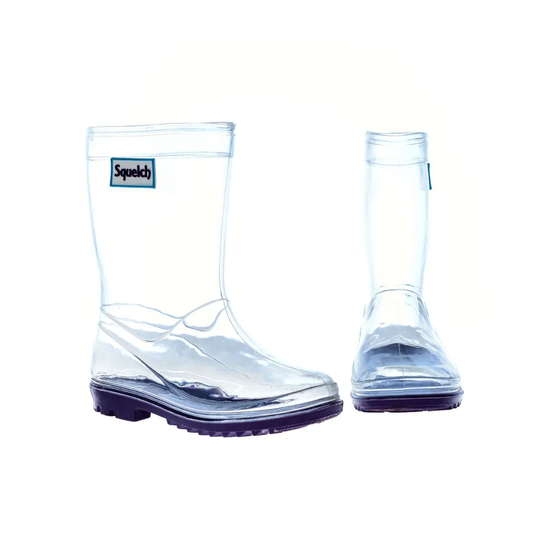 Squelch Minis Clear Wellies Size 30 EU