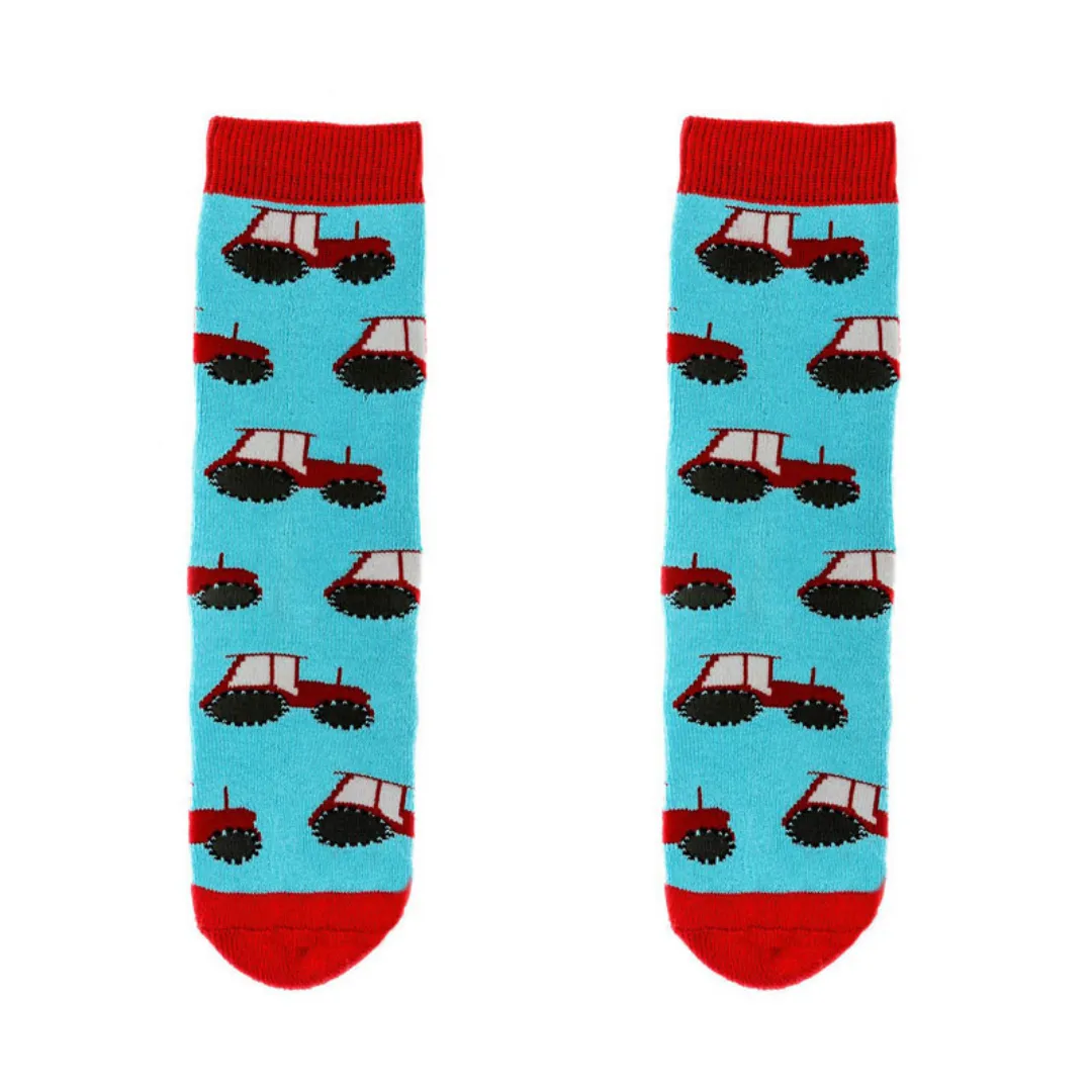 Squelch Tots Socks Tractor Age 1-2