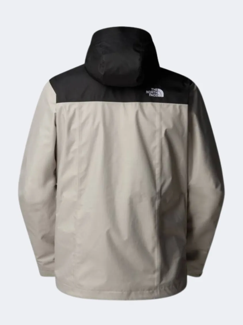 The North Face Evolve Ii Triclimate 3 In 1 Men Hiking Jacket Clay Grey/Black