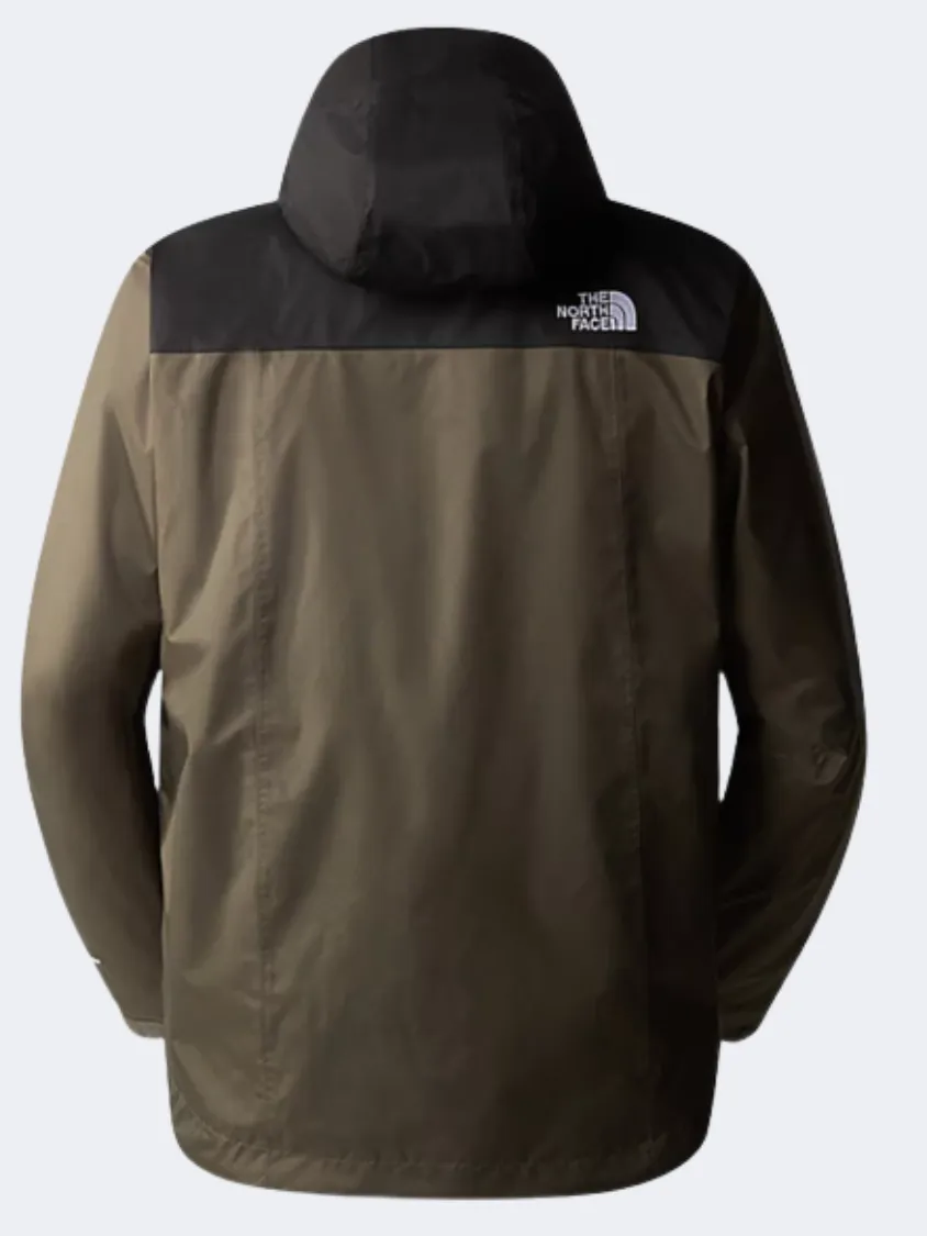 The North Face Evolve Trickclimate Ii Men Hiking Jacket Taupe Green/Sulphur
