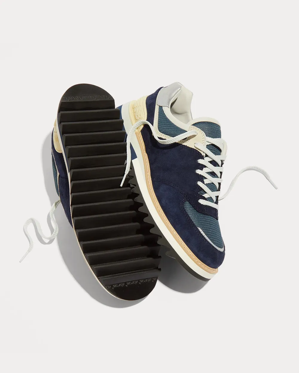 Tokyo Design Studio 574 Navy Low Top Sneakers