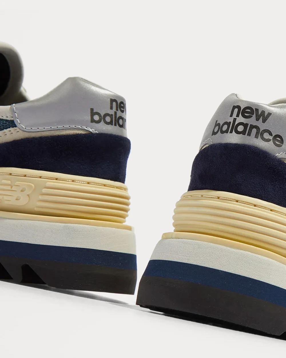 Tokyo Design Studio 574 Navy Low Top Sneakers