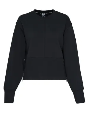 Tompkins Terry Cropped Crew Neck Sweatshirt