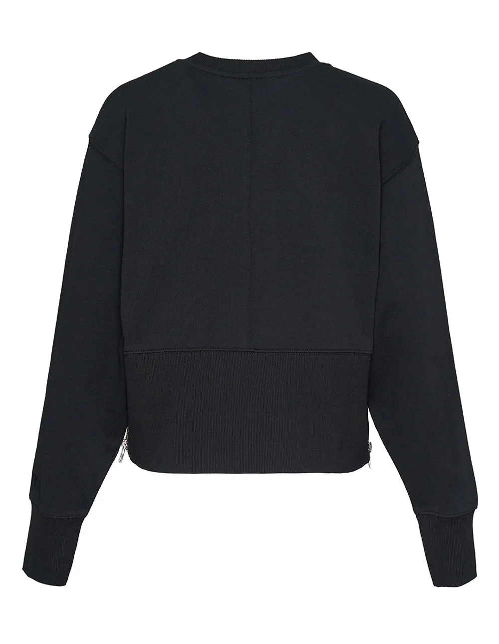 Tompkins Terry Cropped Crew Neck Sweatshirt