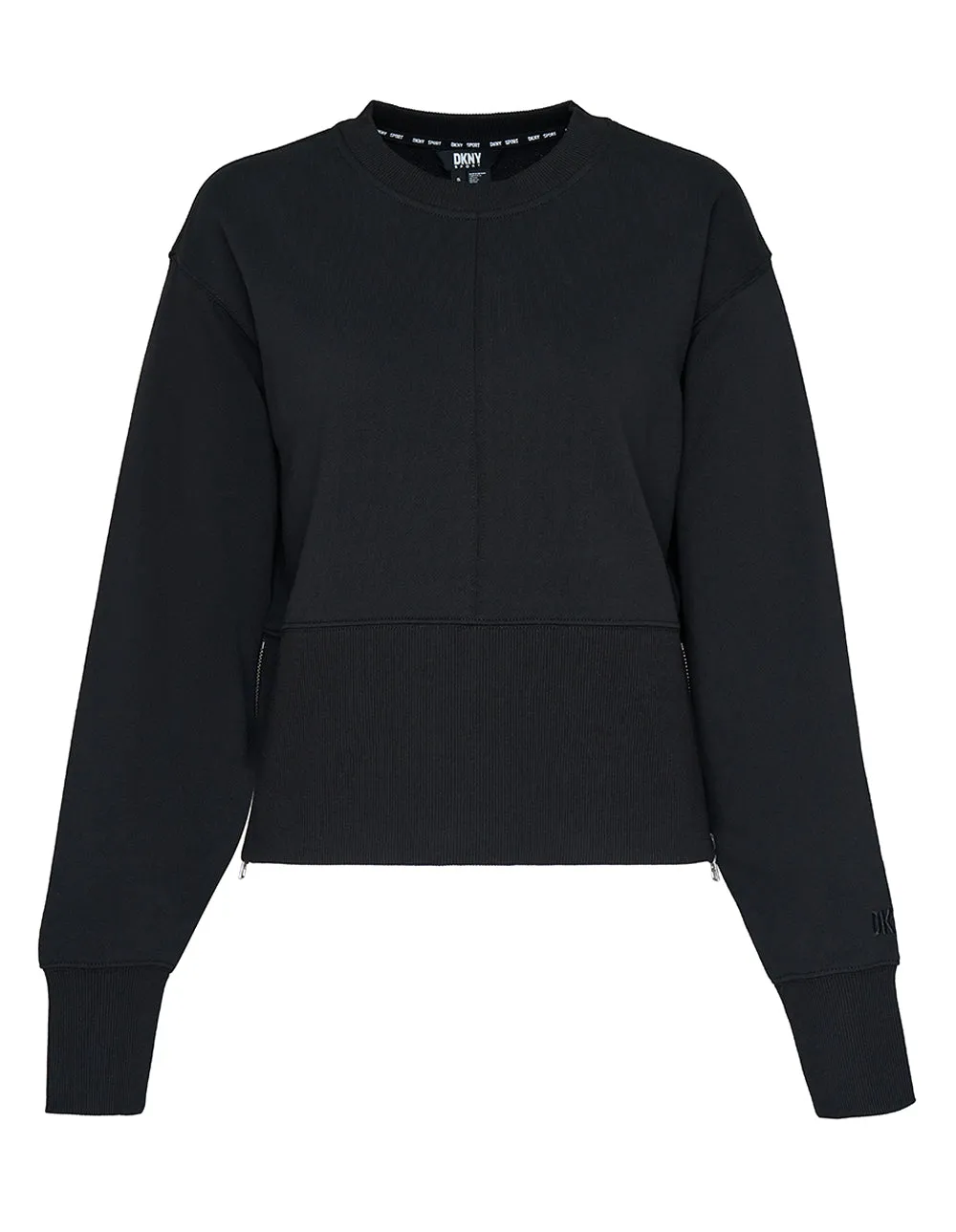 Tompkins Terry Cropped Crew Neck Sweatshirt