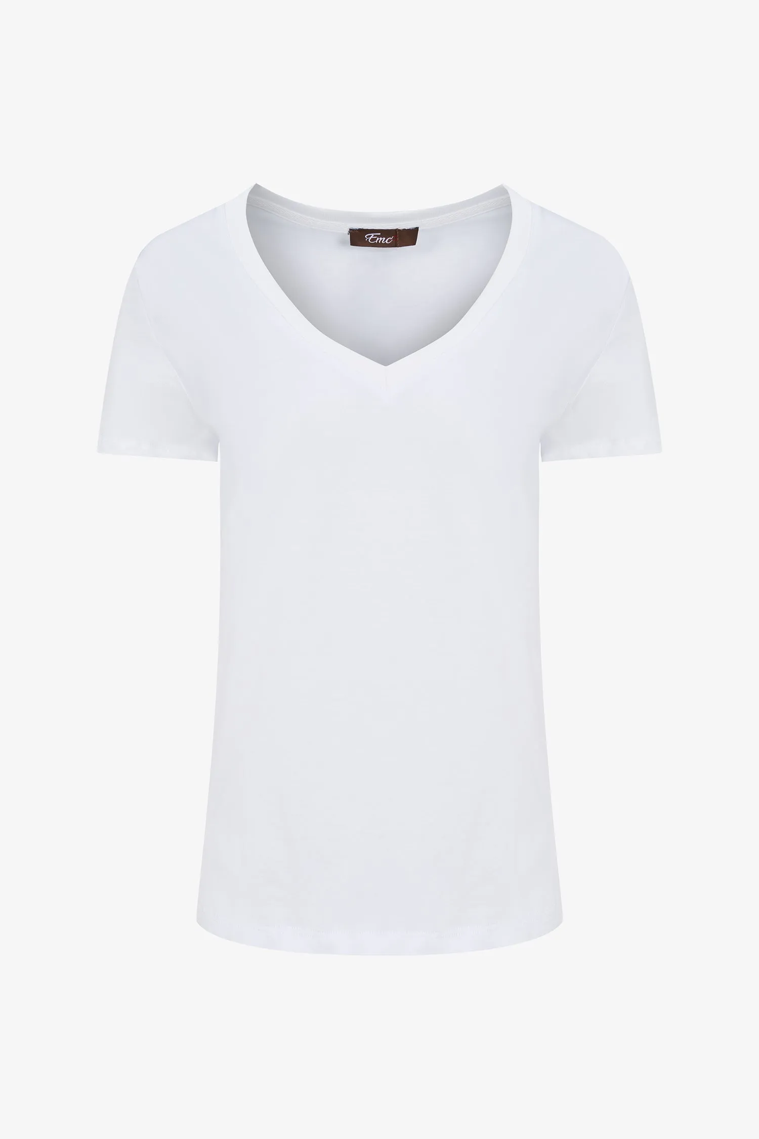 V-Neck Basic Tee | Ema&Carla