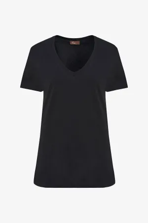 V-Neck Basic Tee | Ema&Carla