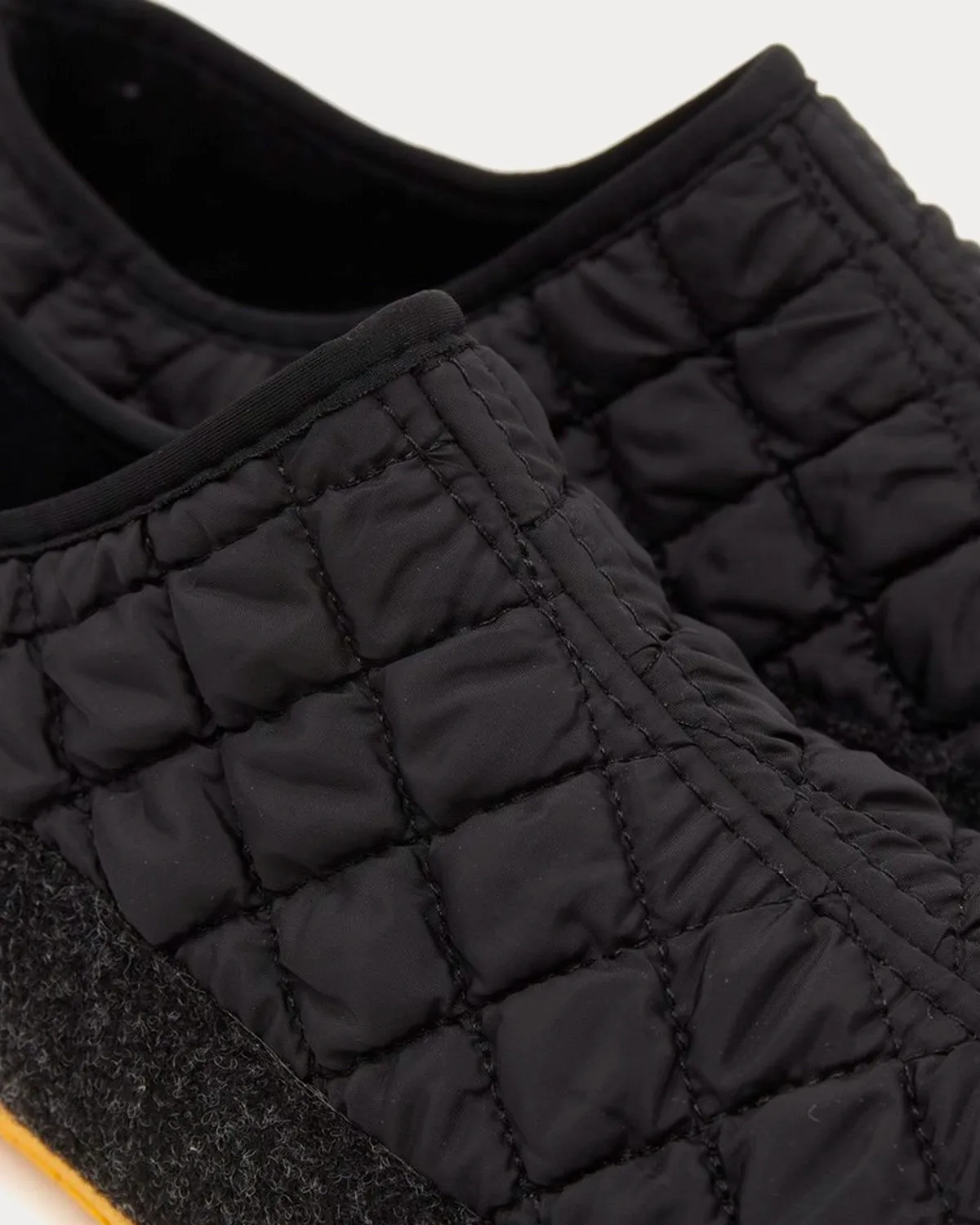 Valencia Black / Yellow Slip Ons