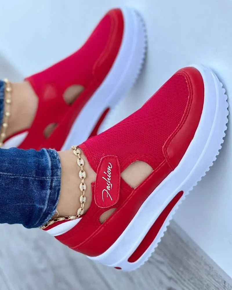 Women Sneakers Vulcanize Platform