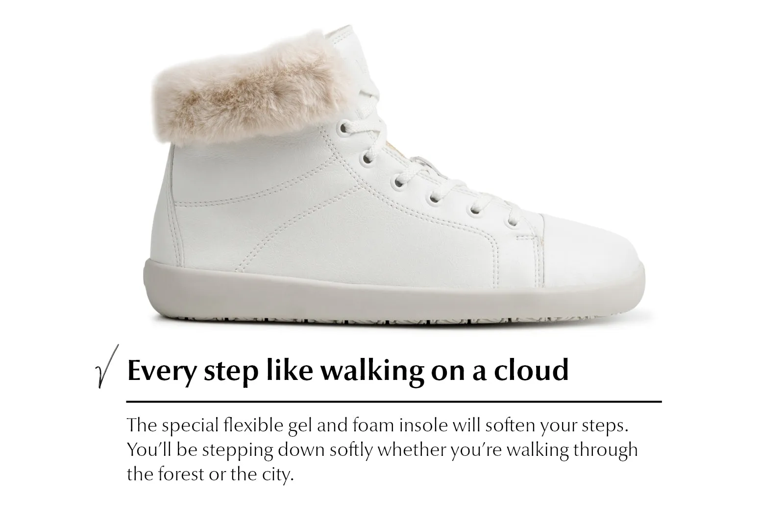 Women's Comfort winter sneakers Tara Winter 2.0 white